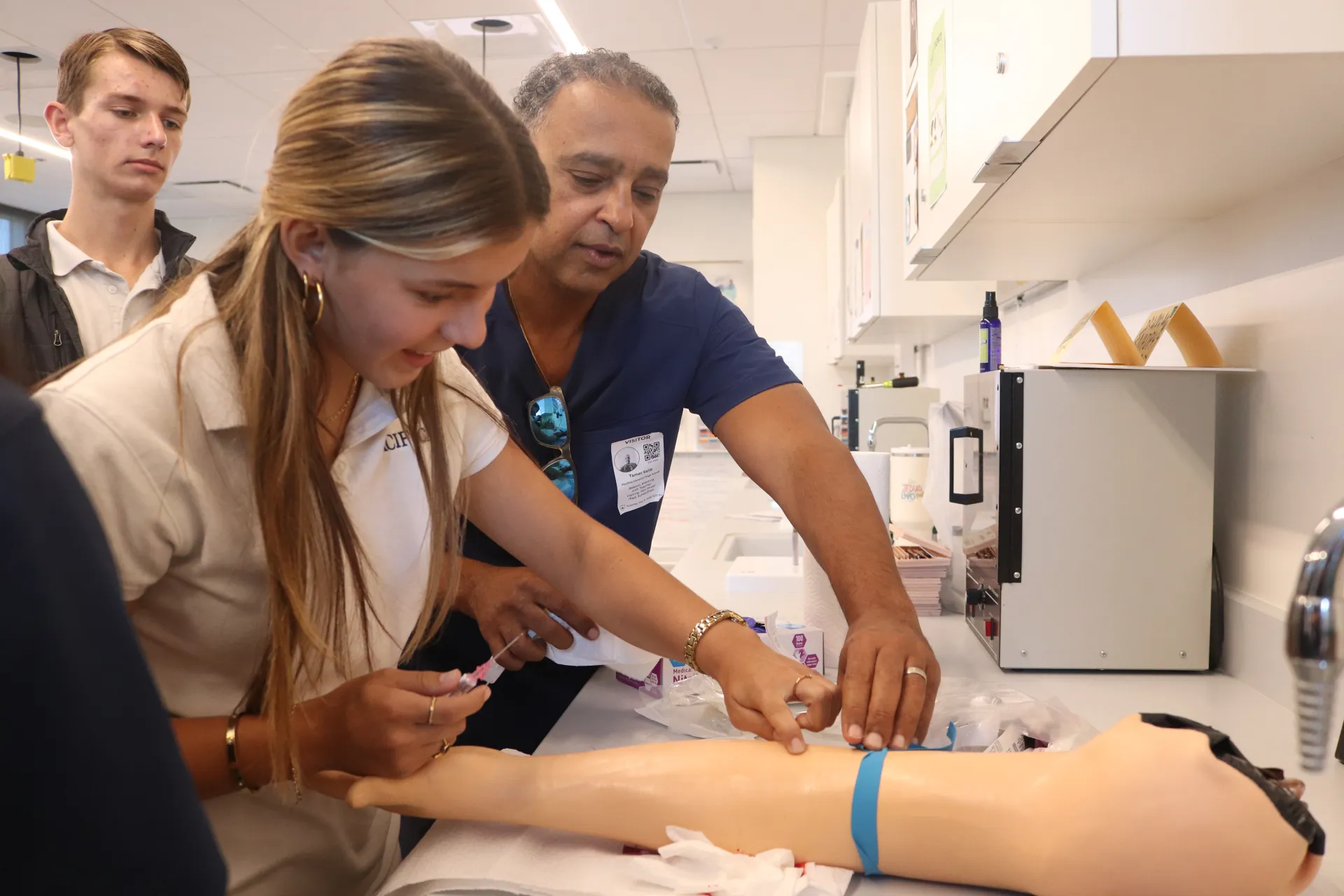 Hands-on Experience with Healthcare Professionals