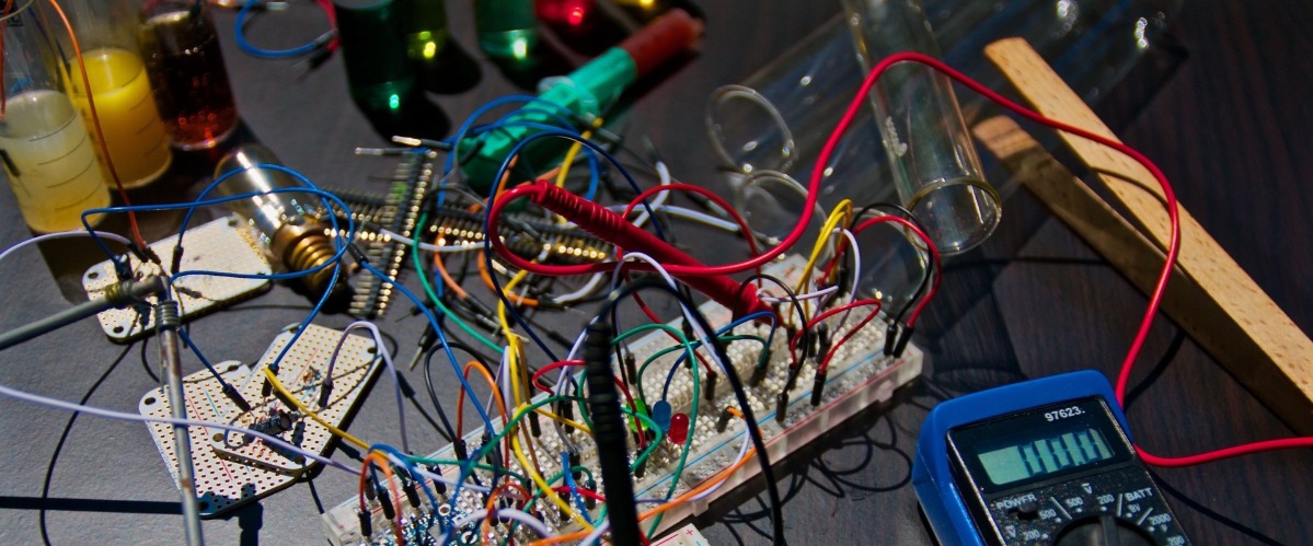 teacher and student reviewing work in the academic support center