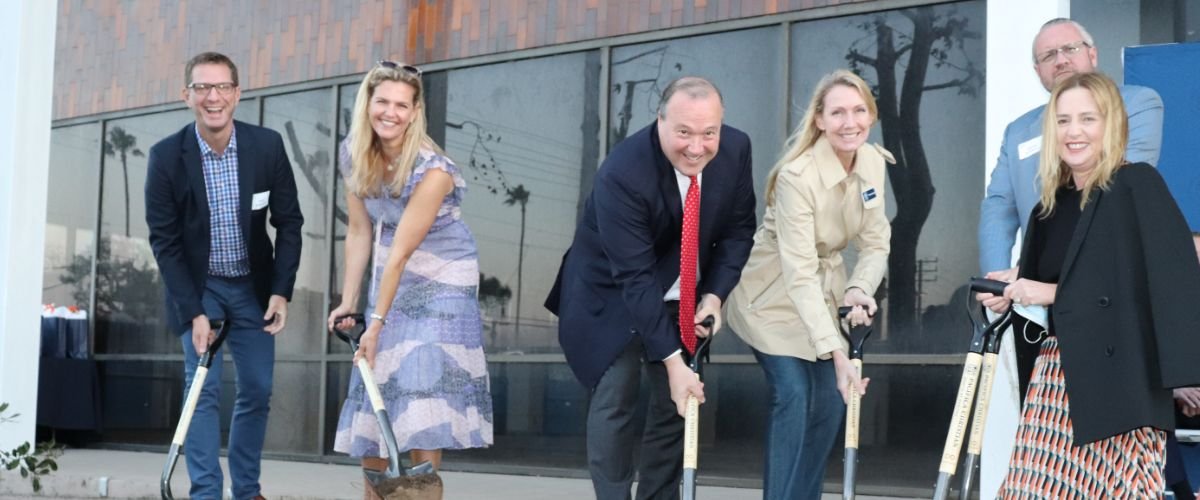 1499 Monrovia groundbreaking ceremony